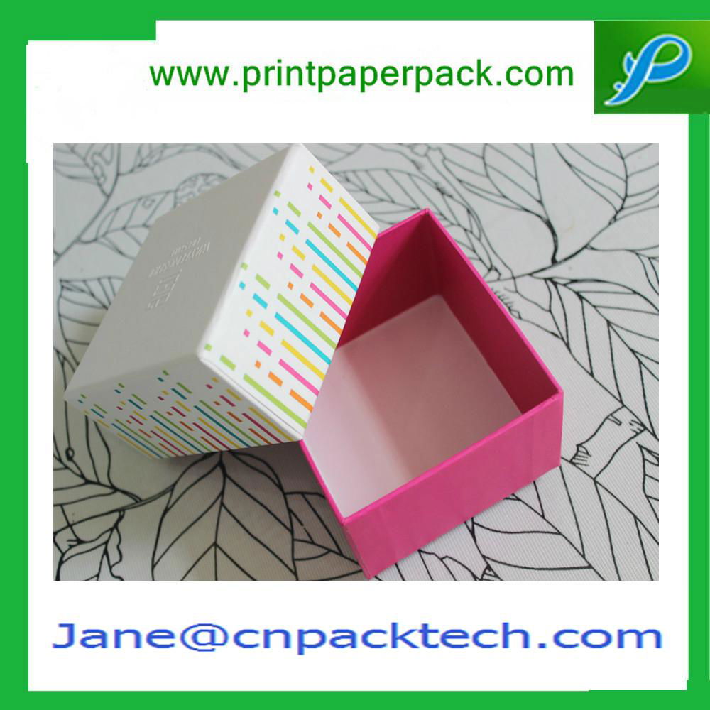 Custom Lid & Base Two Pieces Box Rigid Cardboard Set-up Box Gift Paper Box 