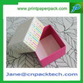 Custom Lid & Base Two Pieces Box Rigid Cardboard Set-up Box Gift Paper Box  1