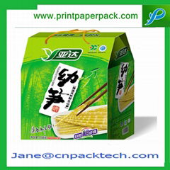 Custom Printed Carton Box Gable Boxes Food Packaging Box