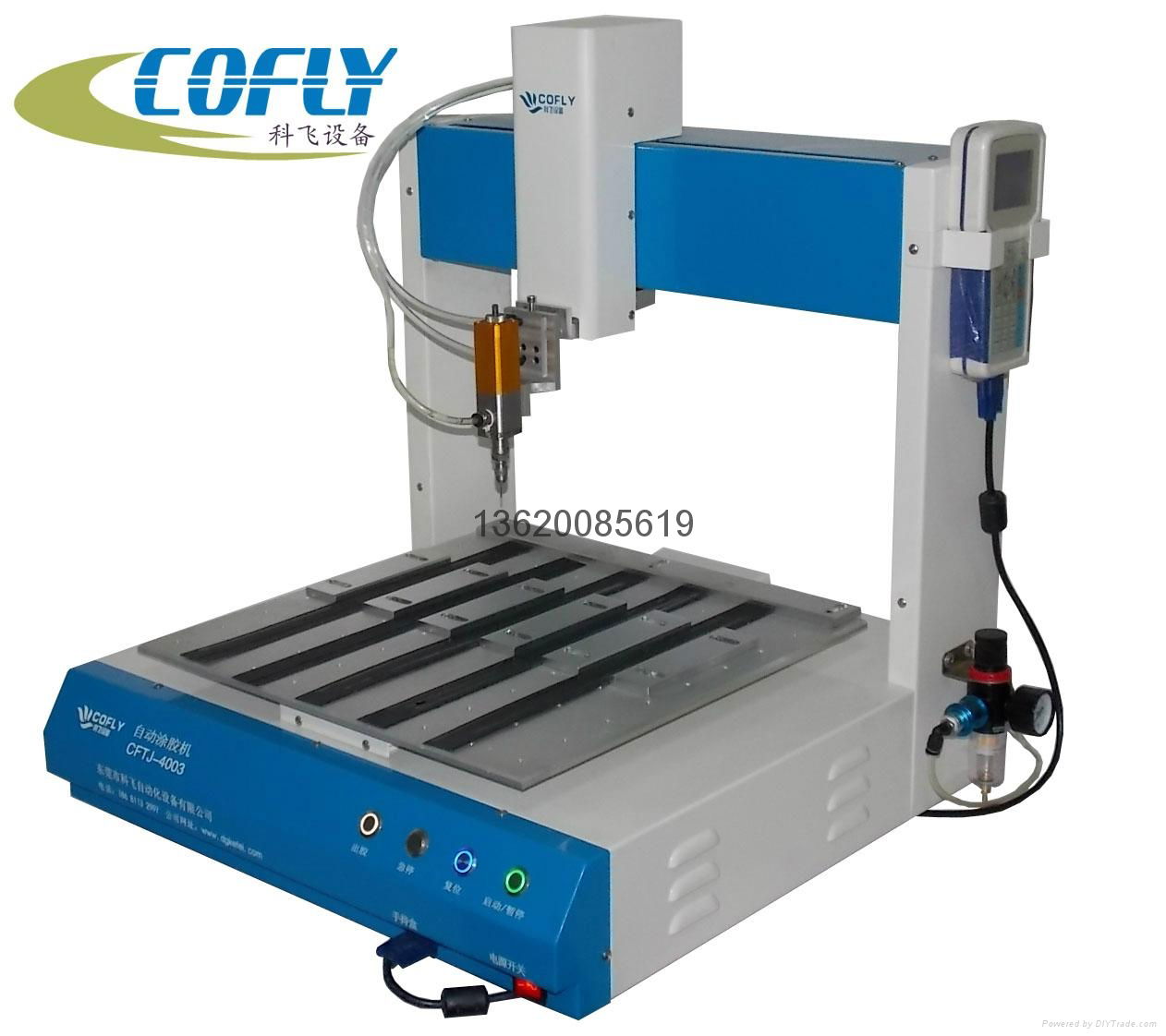 廠家供應三軸自動點膠機塗膠機手持式控制面板 4