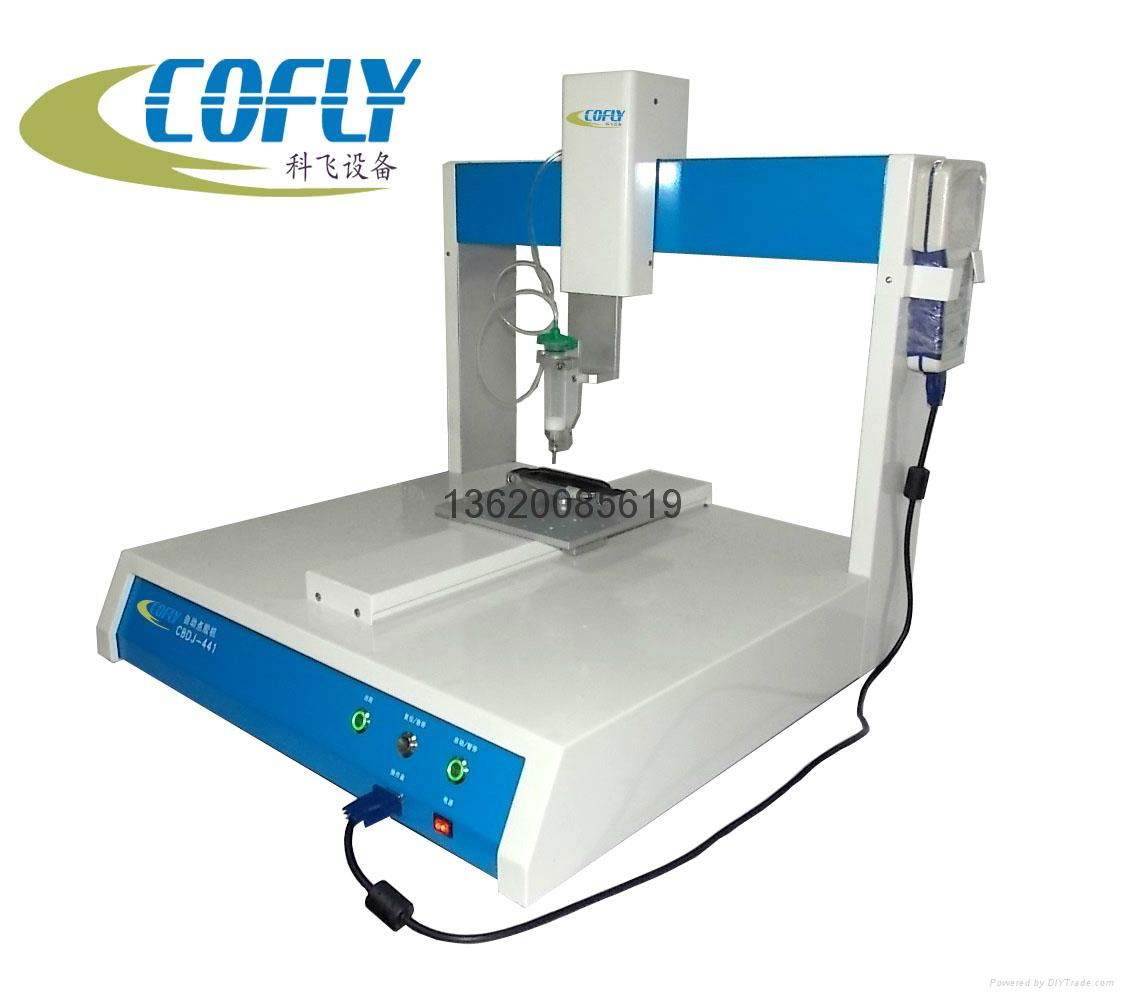 廠家供應桌面型高精度三軸電腦自動點膠機