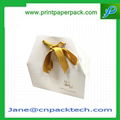 Custom Printed Fashion Ribbon Box Rigid Paper Gift Box  3