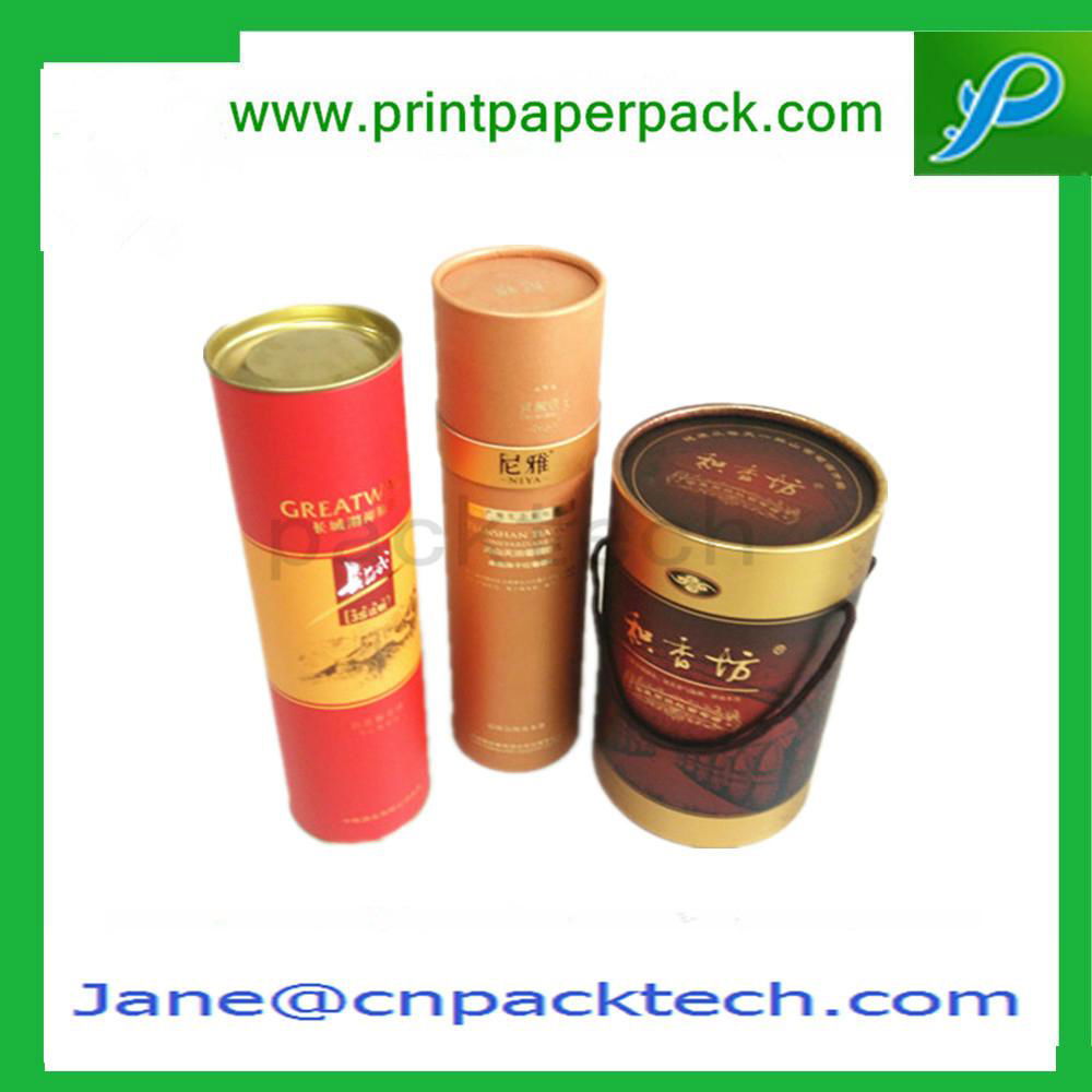 Custom Tube Boxes  Rigid  Set-Up Boxes Paper Gift Box