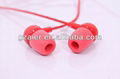 Portable media player use comfortable foam headset tips for ear safety 4
