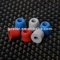 CE RoHs approved pressure reduction hadphone foam earbud tips  5