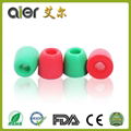 Noise reduction reusable high-tech foam earphone earplug 1