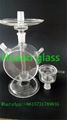 clean high borosilicate  glass handmade