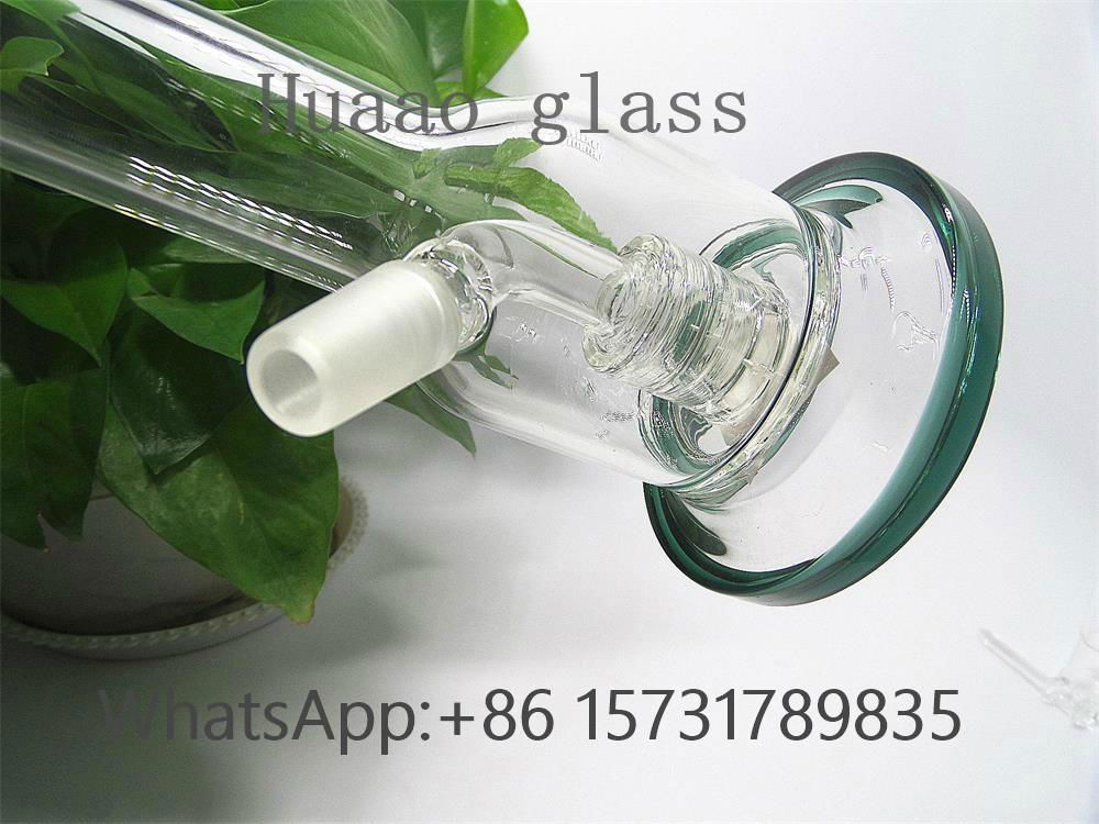 clean high borosilicate   hand blow glass bongs  female bongs  Glass Pipes  2