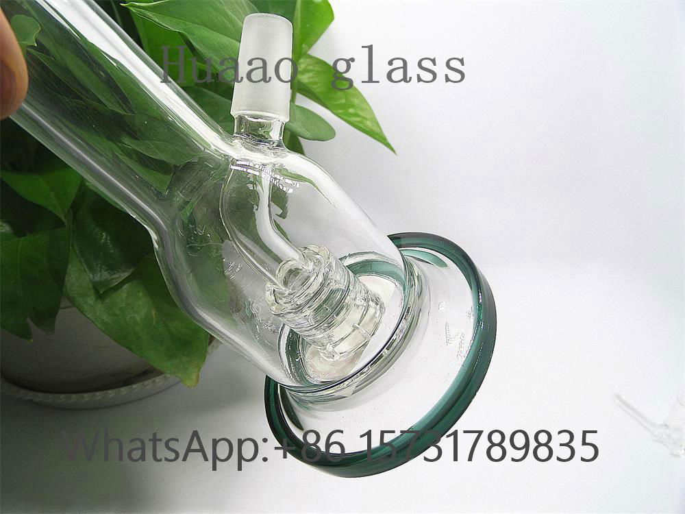 clean high borosilicate   hand blow glass bongs  female bongs  Glass Pipes  5