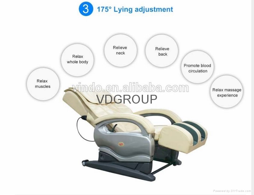 factory price machine full body massager Electric massage chair 2