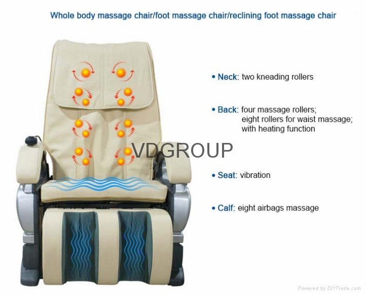 factory price machine full body massager Electric massage chair 4