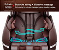 super deluxe massage chair  Zero Gravity 3D Massage Chair 5