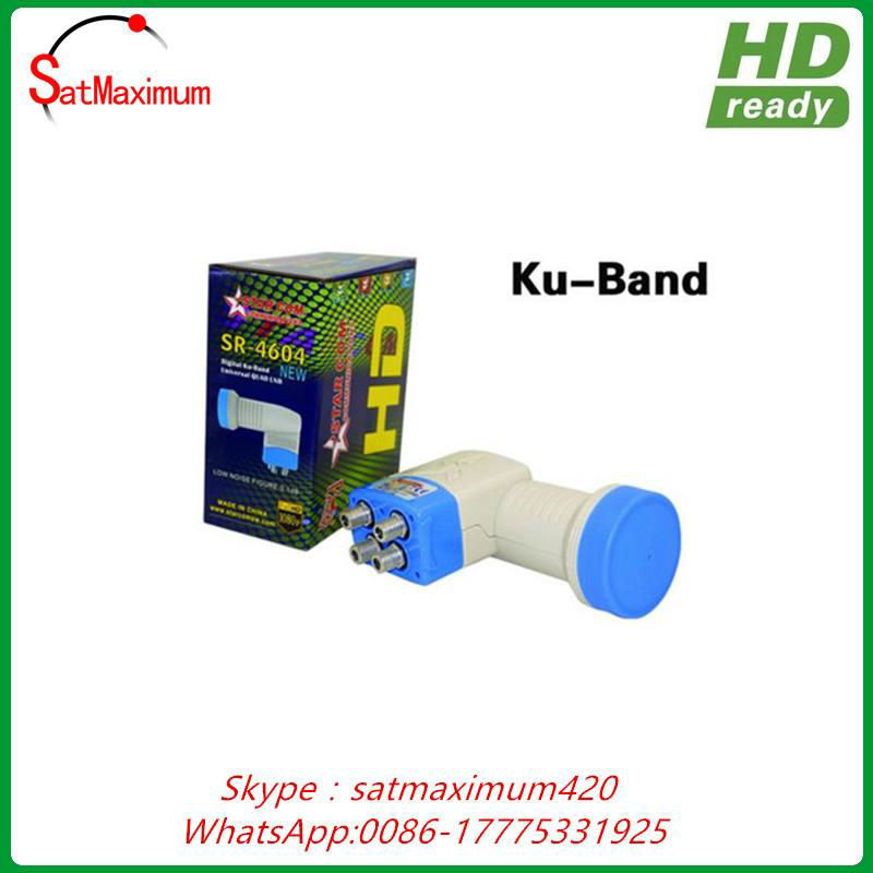 Digital HD Ready Ku band quad LNBF 5