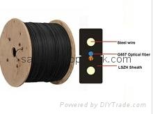 2 Core Sm G657A Butterfly Indoor FTTH Drop Cable