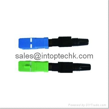 Field Assembly FTTH SC Fiber Optic Fast Connector