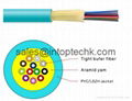 6 Core Tight Buffer Fiber Optic Indoor Distribution Cable GJFJV