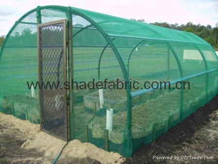 Windbreak netting for plant nursery 2