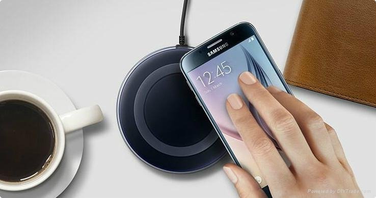 QI standard wireless charger for samsung s6 s6edge 4