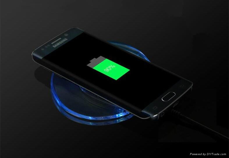 Universal QI Wireless Charger for Samsung S7 S7 EdgeS6 S6 Edge 2