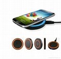 Universal QI standard Wireless Charger For iPhone 5 5S 5C 6 7 Plus 2