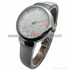 Alloy Fashion 3 hands Lady Watch SMT-1509