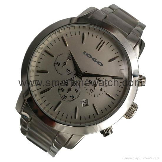 Men’s Watch, Stainless Steel Case and Bracelet, SMT-1011