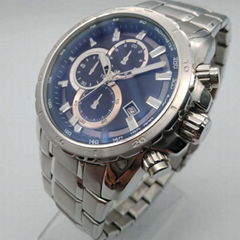 Stainless Steel Watch with Calendar SMT-1027