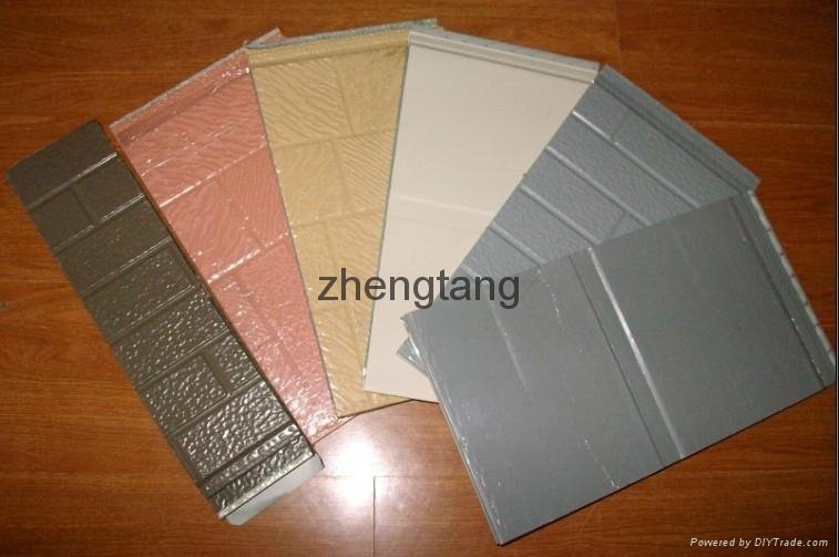 PU Foam Exterior Wall Sandwich Panel for Mobile Dining Car 2