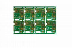 Electrolytic gold HDI board 