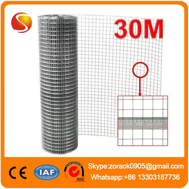 Anping factory galvanized welded wire mesh 5