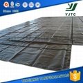 24'x27' pvc vinyl coated fabric flatbed lumber tarps 2