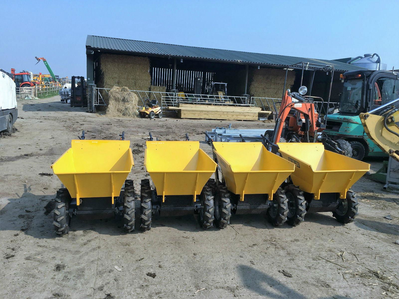 Mini Dumper with Chain Drive 4WD Power Barrow 3