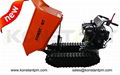 Manufacturer Agricultural Hydraulic Mini Dumper Crawler