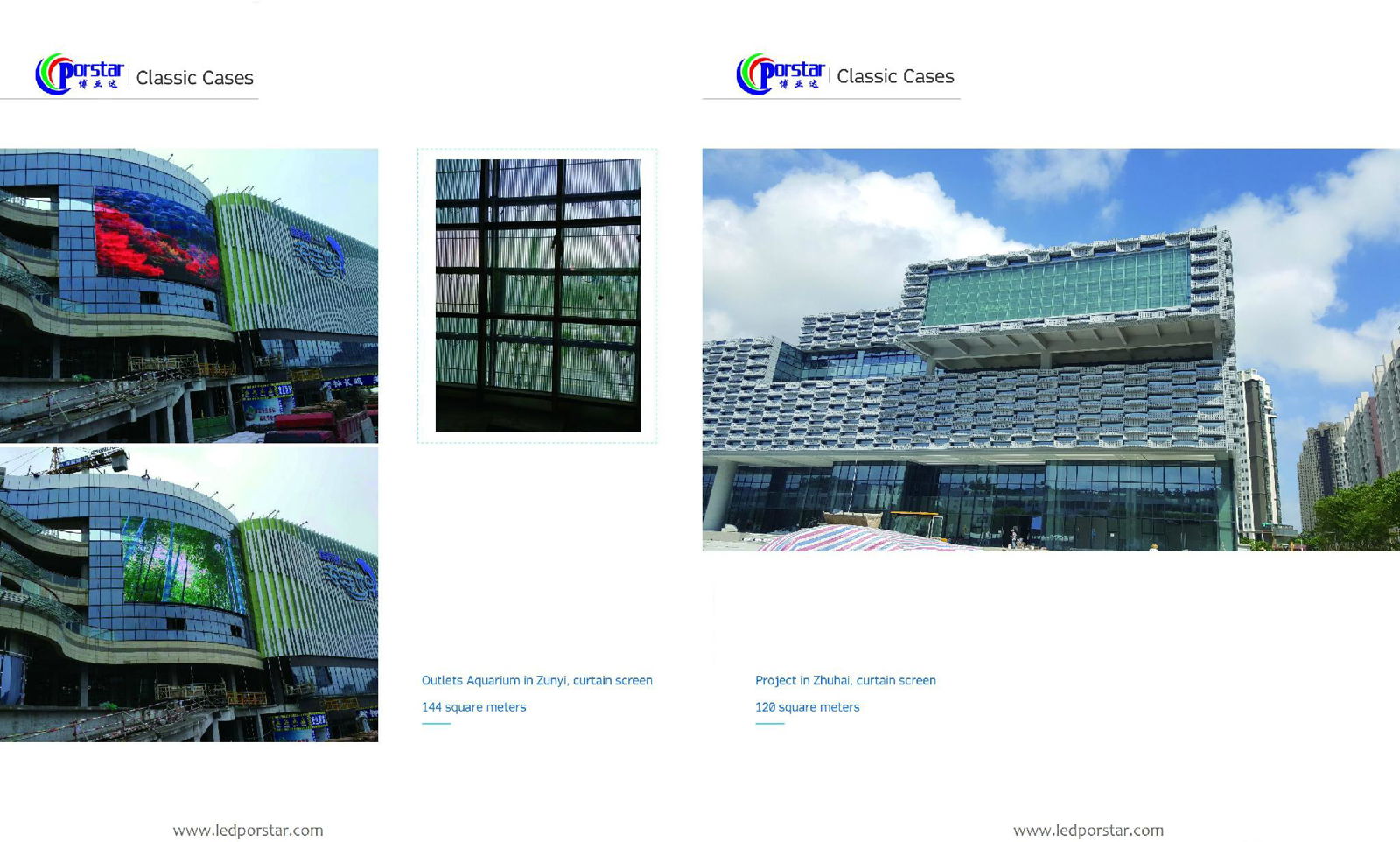 Outdoor Curtain Mesh LED Display 4