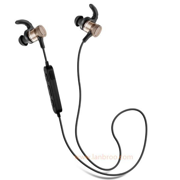 Wireless earphone with magnetic suction function 4