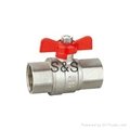 Professional design brass ball valve 2