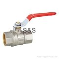 Professional design brass ball valve 3