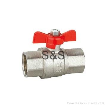 China manufacturers ball valve brass 4