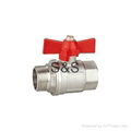 Low cost brass ball valve made in china