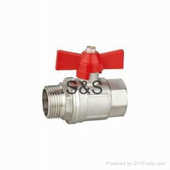 Low cost brass ball valve made in china