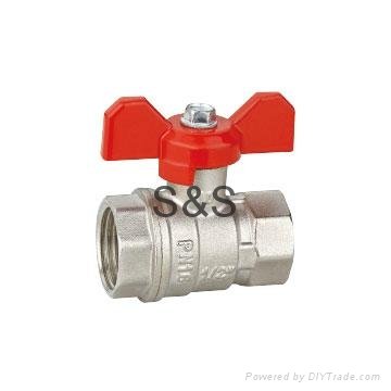 wholesale high grade pneumatic brass ball valve 5
