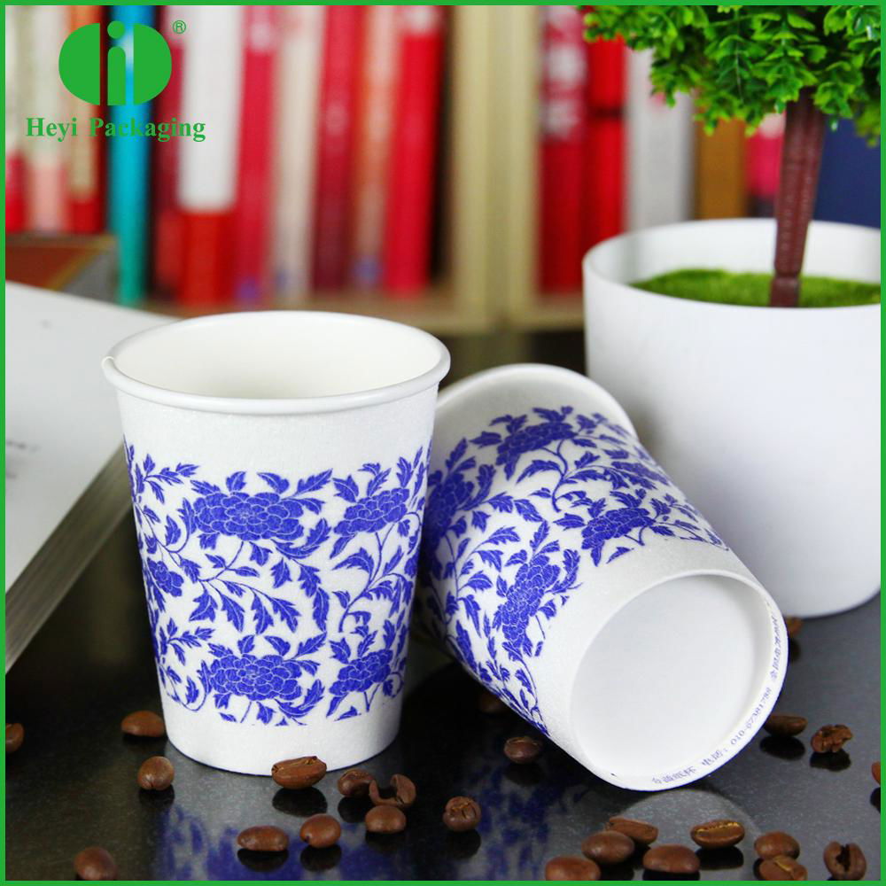 Wood pulp healthy and safe disposable paper cups 2