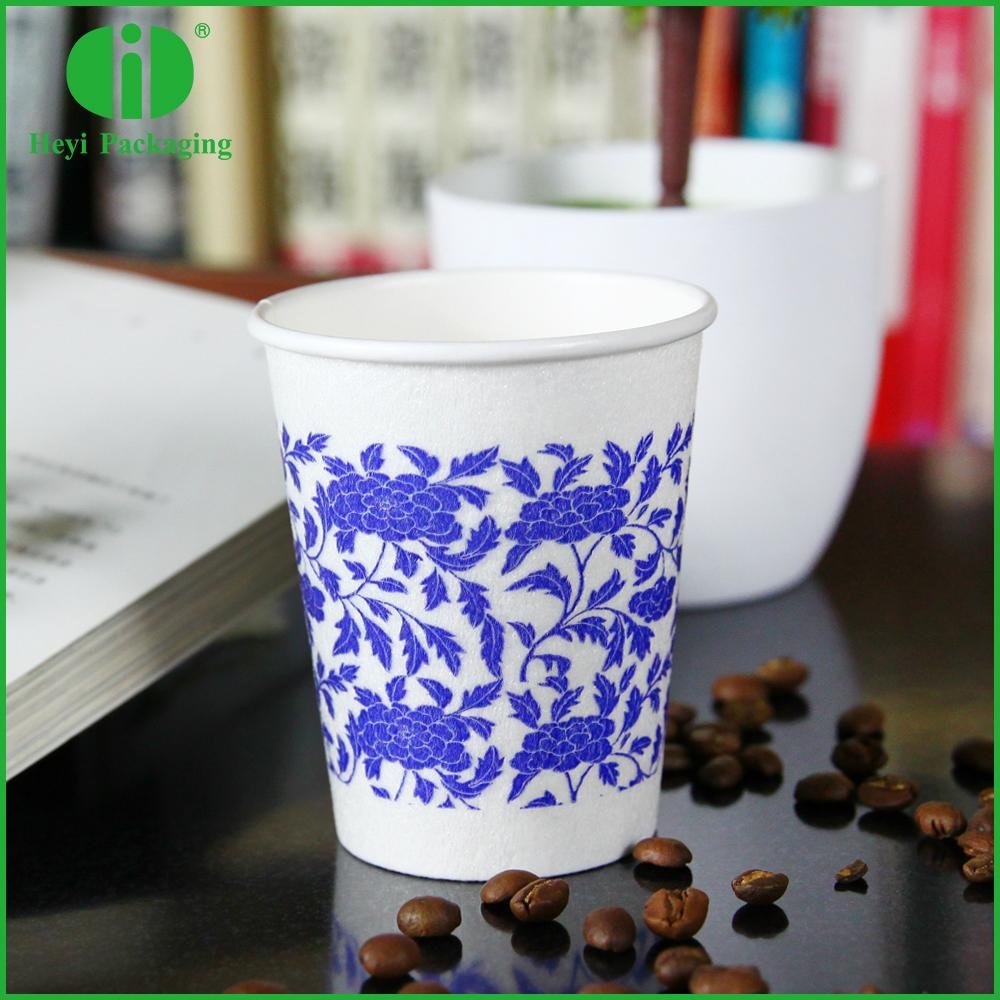 Wood pulp healthy and safe disposable paper cups 3