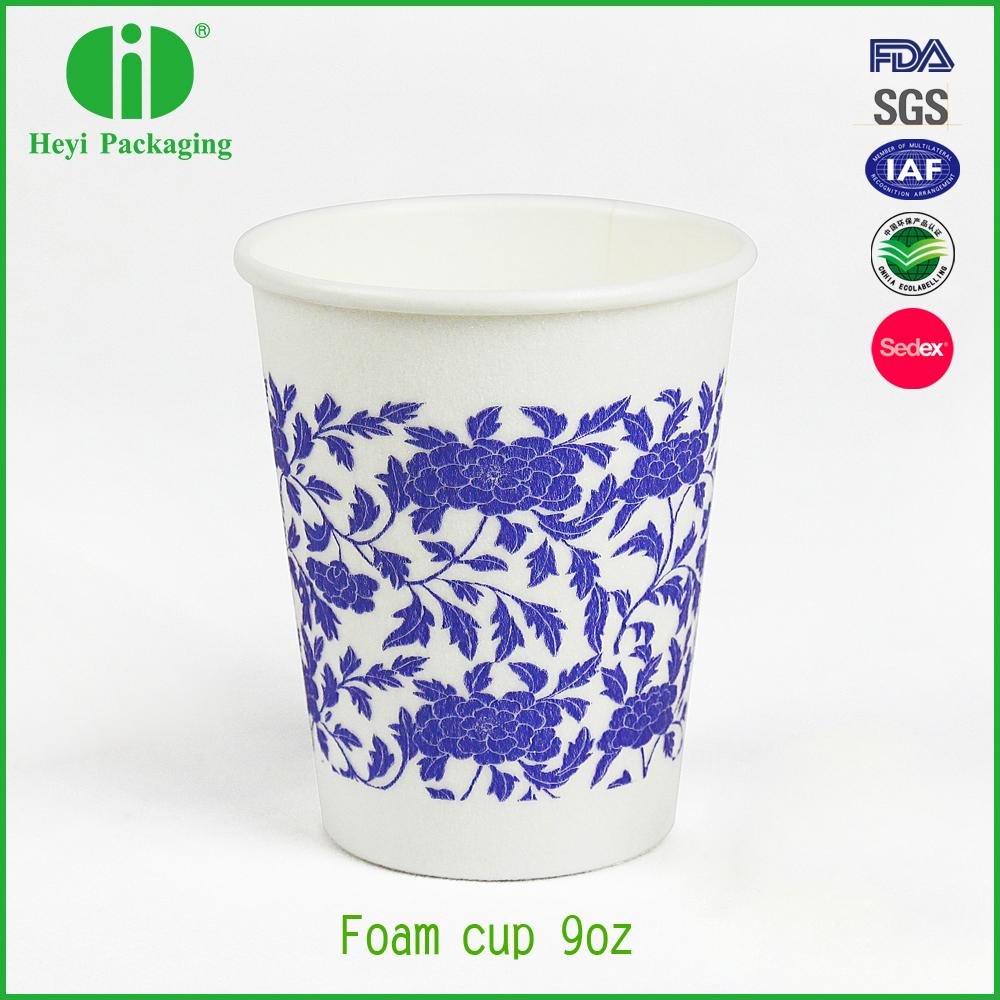 Wood pulp healthy and safe disposable paper cups 4