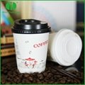 Foaming paper coffee cups