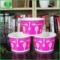 Double PE 260g paper weight ice cream cups 2