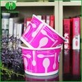 Double PE 260g paper weight ice cream cups