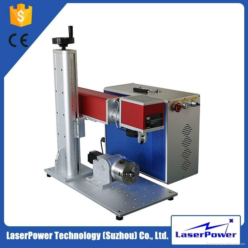 Good Quality 50w Fiber Laser Marking Machine For Metal and Plastic 4