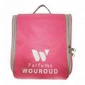 Multifunction Pink Portable Waterproof Travel Toiletry Bag Large Capacity 1