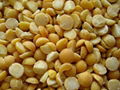 Chickpeas crushed